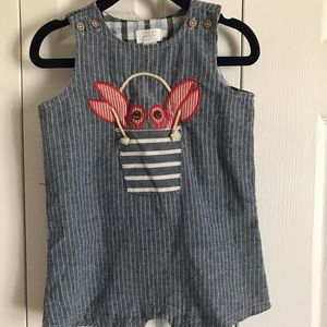 MudPie Shortalls - Size 12-18M